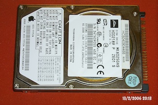 Toshiba 2.5“ MK6025GAS 60 GB